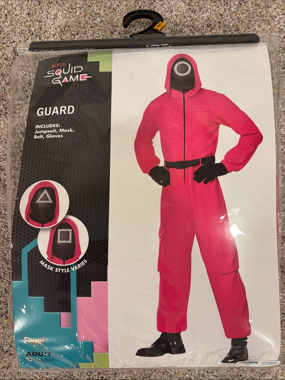 Spirit Halloween Squid Game Guard Costume